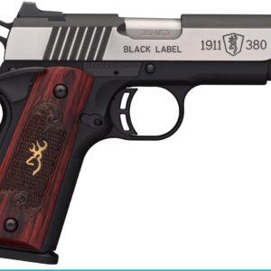 BROWNING 1911-380 MED CPT 380ACP SS 8+1