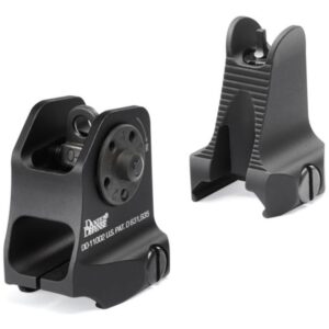 DANIEL DEFENSE FRONT/REAR SIGHT COMBO BLK