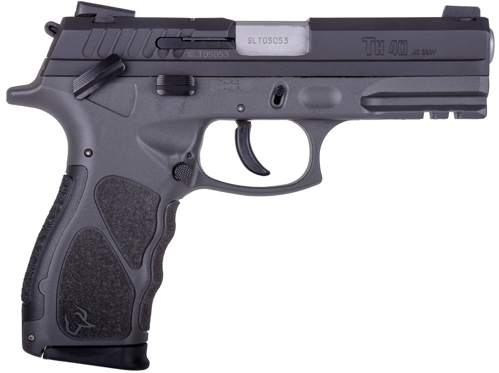TAURUS TH40 40S&W BLK/GRAY 4.3" 15+1
