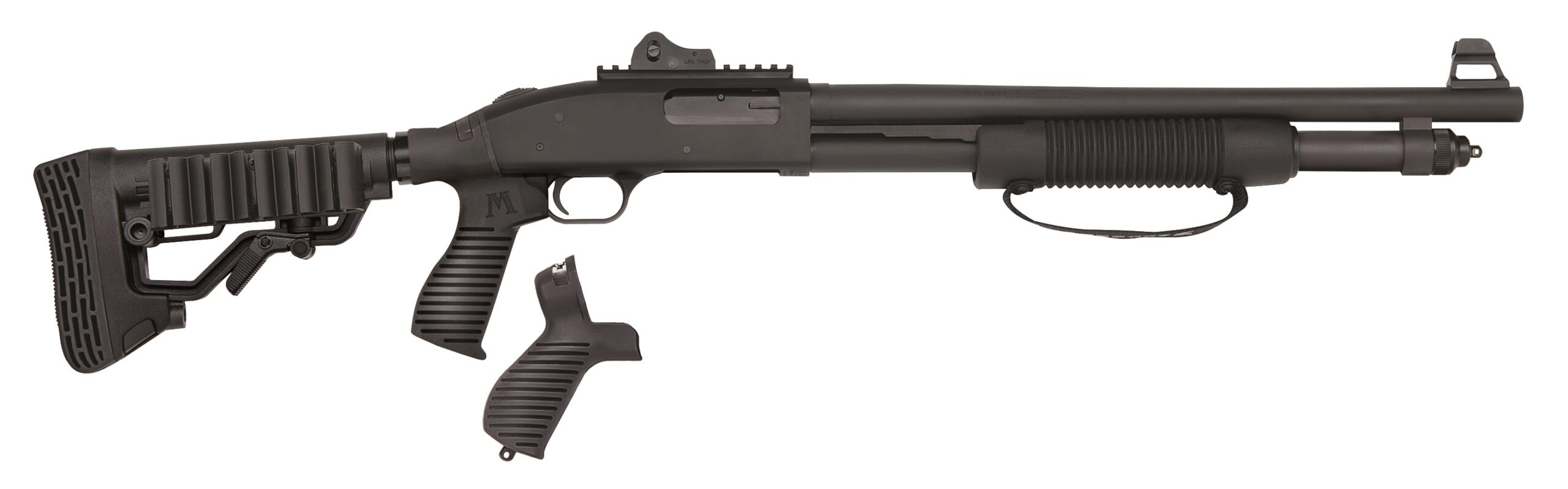 MOSSBERG 590 SPX 12/18.5 SYN ADJ STOCK#